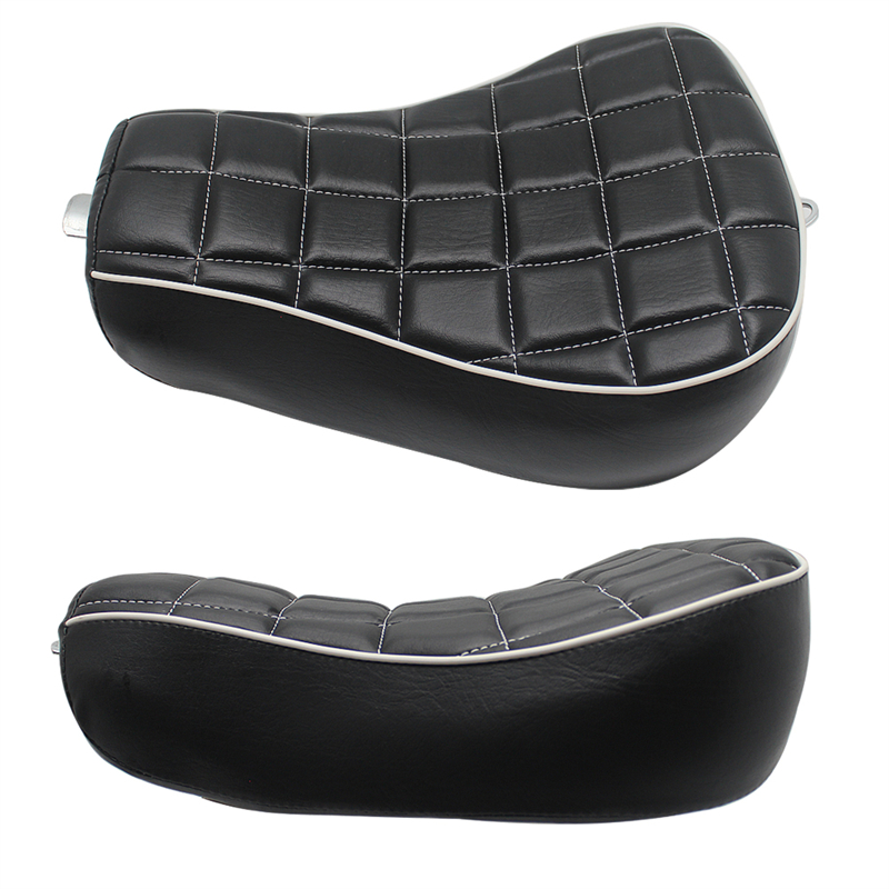 Motorcycle Ninja 400 Z400 Front Driver Rider Solo Seat Cowls Anti Slip Rear Passenger Seat Covers Cushion Pad For K.awasaki Ninja400 Ninja-400 Z 400 Z-400 2018-2024 (Black-Front), Complete Seats - Canada